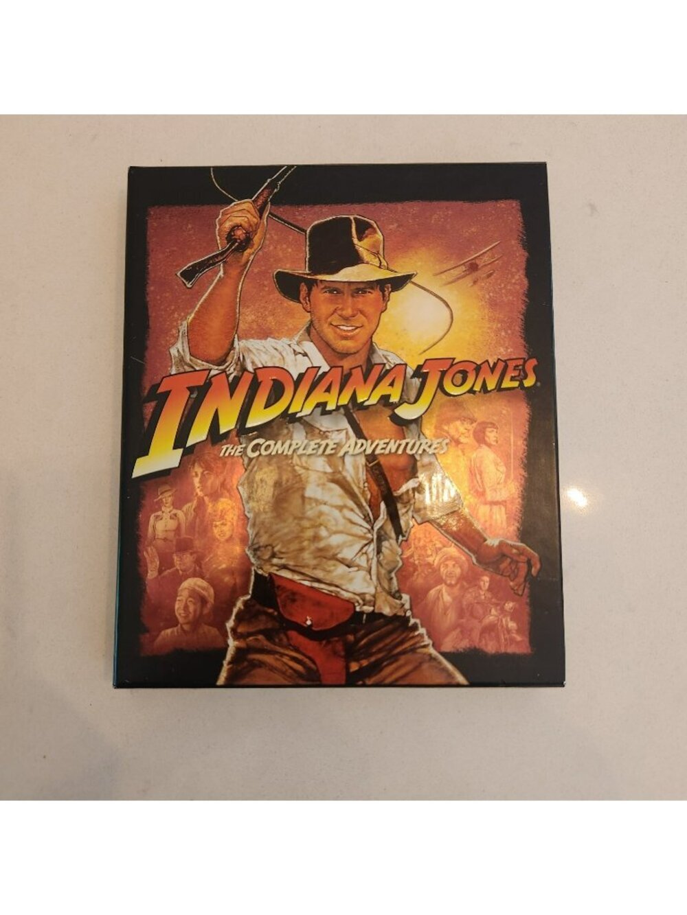 Indiana Jones The Complete Adventures (Blu-Ray, 5-Disc) Box Set MINT DISCS
